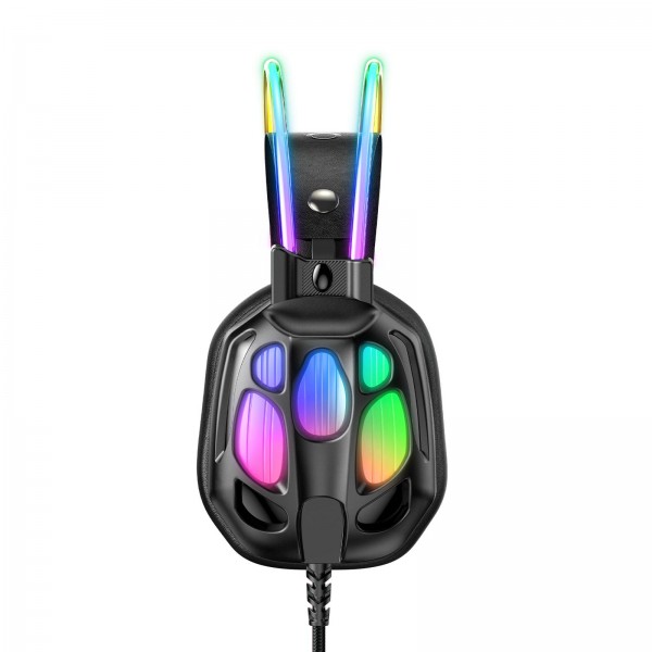 ONIKUMA X89 RGB Wired Earphone with Microphone(Black)