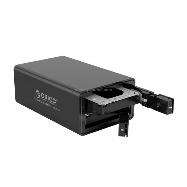 ORICO 9528U3 3.5-Inch External Hard Drive Enclosure(Black)