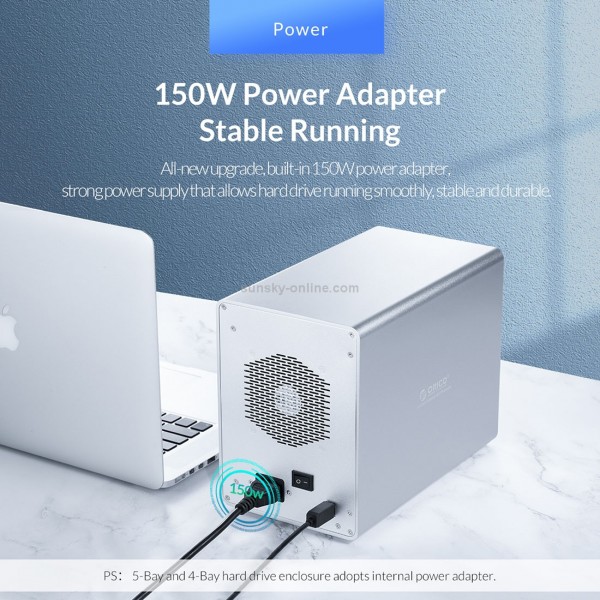 ORICO 9528U3 3.5-Inch External Hard Drive Enclosure(Black)