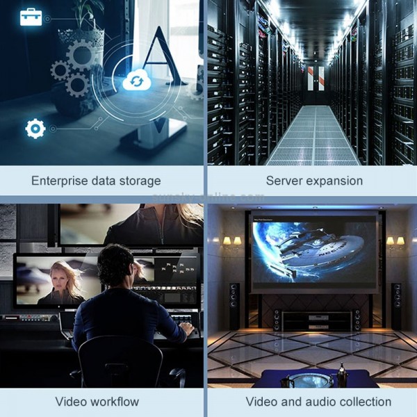 ORICO 9558U3 5-bay USB 3.0 Type-B Aluminum 3.5 inch SSD / SATA HDD Enclosure Storage Hard Disk Box for Laptop Computer Desktop PC(Black)