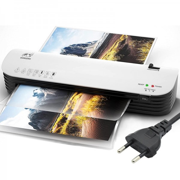 Osmile SL299 A4 Laminator Cold Hot Lamination Photo File Laminating Machine(EU Plug)