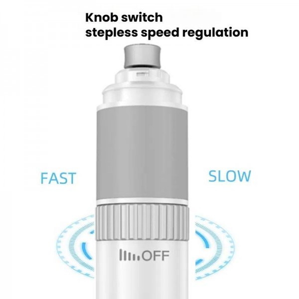 PFS111L With Light Model Rechargeable Pet Nail Trimmer with Stepless Speed Safe Painless Grooming Tool for Dogs Cats