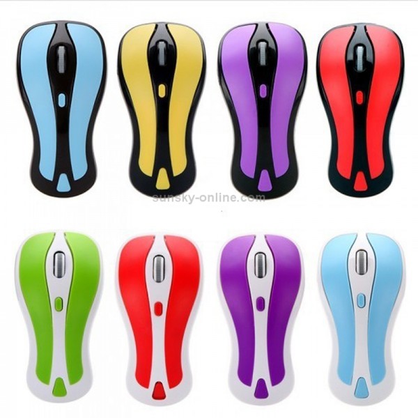 PR-01 6D Gyroscope Fly Air Mouse 2.4G USB Receiver 1600 DPI Wireless Optical Mouse for Computer PC Android Smart TV Box (Green + White)