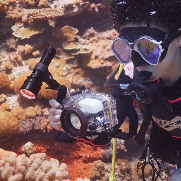 PULUZ 40m Underwater Depth Diving Case Waterproof Camera Housing for Sony RX100 III(Transparent)