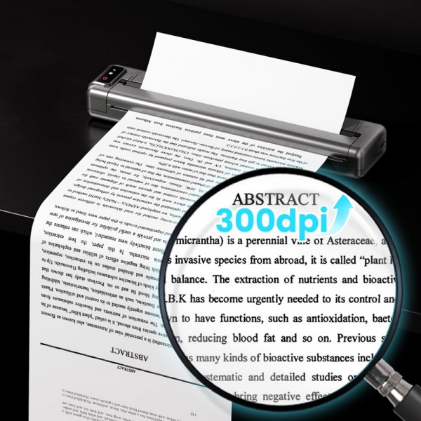 Phomemo Q302 300dpi Wifi Wireless Bluetooth Thermal Printer Support Multi-Size Thermal Paper