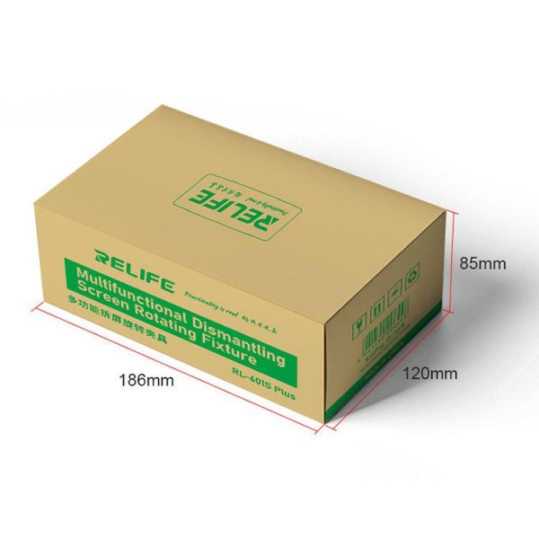 RELIFE RL-601S Plus 2 In 1 Split Screen Rotating Mobile Phone Repair Fixture Multifunctional Rotating Clamp