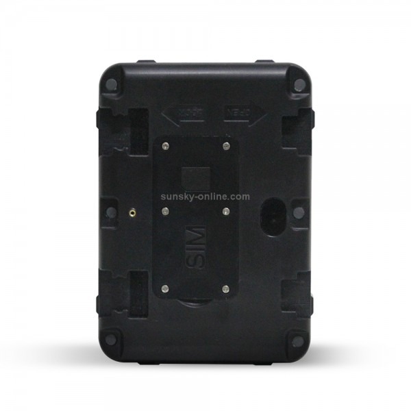 RF-V34 Sheep Cow Cattle Livestock IP67 Waterproof Solar GSM GPS WiFi Tracking without Fixed Bottom Plate, Support Voice Monitoring & Anti-remove Alarm & SOS