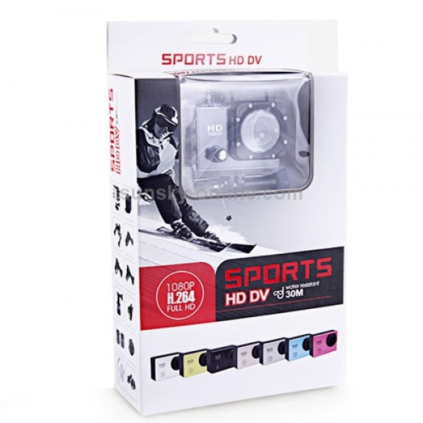 SJCAM SJ5000 12MP FHD 1080P 2.0 Inch LCD LTPS Screen Waterproof Sports HD DV Camera with 170 Degree Wide-angle Lens(Blue)