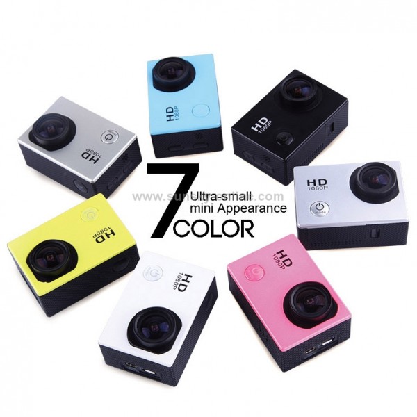 SJCAM SJ5000 12MP FHD 1080P 2.0 Inch LCD LTPS Screen Waterproof Sports HD DV Camera with 170 Degree Wide-angle Lens(Blue)