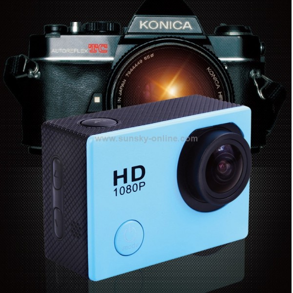 SJCAM SJ5000 12MP FHD 1080P 2.0 Inch LCD LTPS Screen Waterproof Sports HD DV Camera with 170 Degree Wide-angle Lens(Blue)