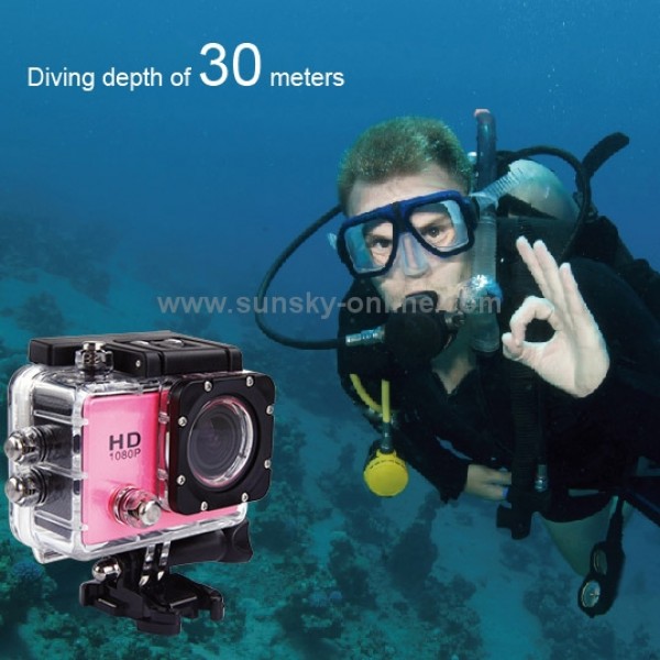 SJCAM SJ5000 12MP FHD 1080P 2.0 Inch LCD LTPS Screen Waterproof Sports HD DV Camera with 170 Degree Wide-angle Lens(Blue)