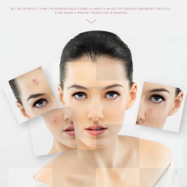 SONGSUN X2 Professional Portable Skin Spot Tattoo Freckle Removal Machine Mole Dot Removing Laser Plasma Beauty Care Pen with LCD Display Screen & 9 Gears Adjustment(Rose Gold)