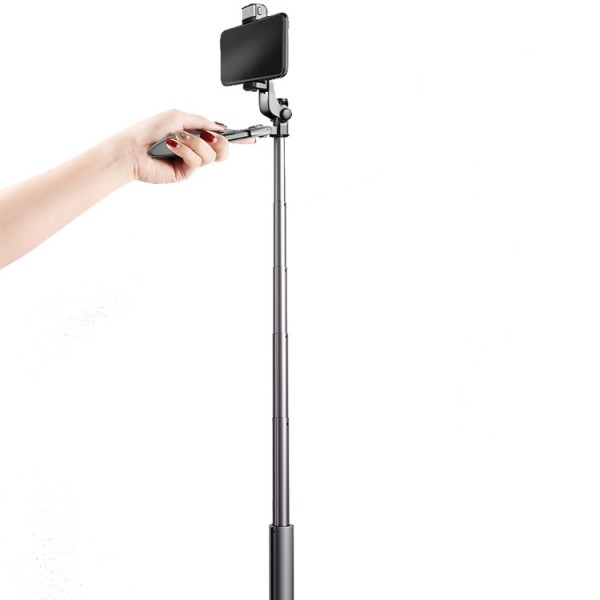 SSKY A21 Live Foldable Photography Fill Light Beauty Bracket Mobile Phone Anti-shake Stabilizer, Size:160cm+Double Fill Light