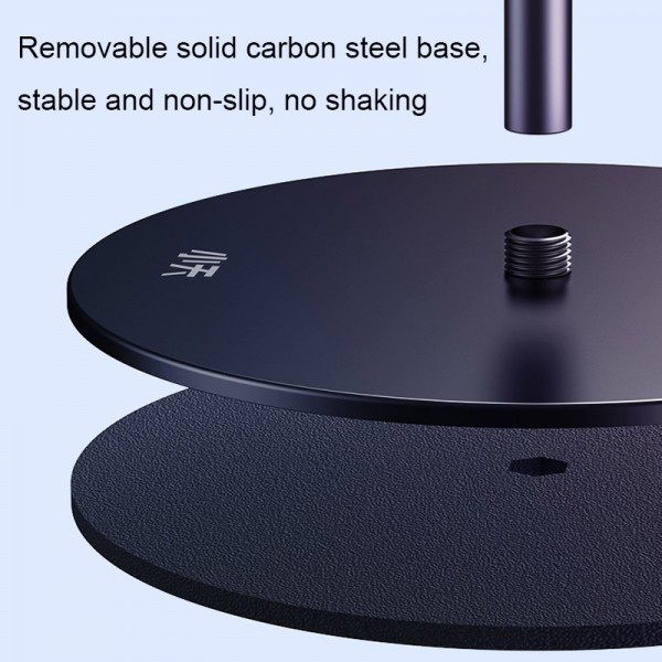 SSKY B08 Floor Lift Mobile Phone Live Metal Bracket, Spec: Three+Hanging Strap