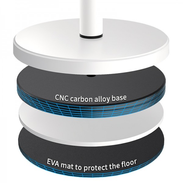 SSKY L42 Laptop Stand Landing Workbench Computer Height Frame, Color: Walnut