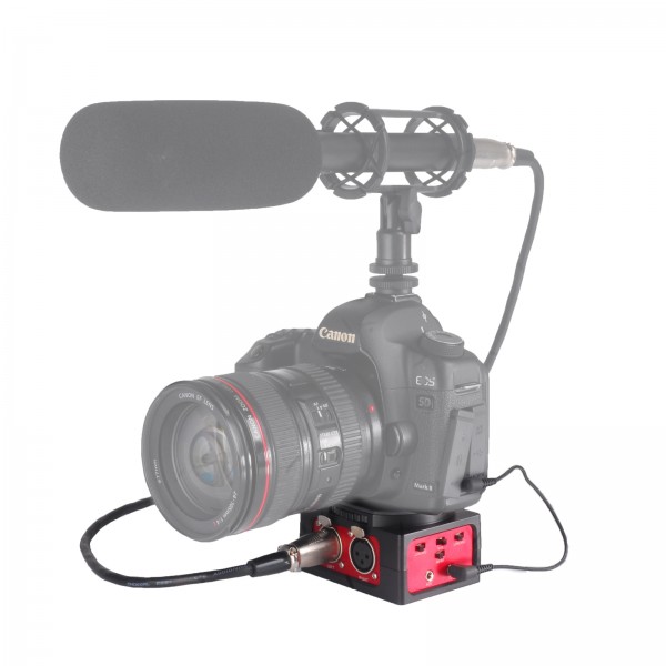 Saramonic SR-AX101 XLR Interface Dual Channel Audio Mixer Adapter