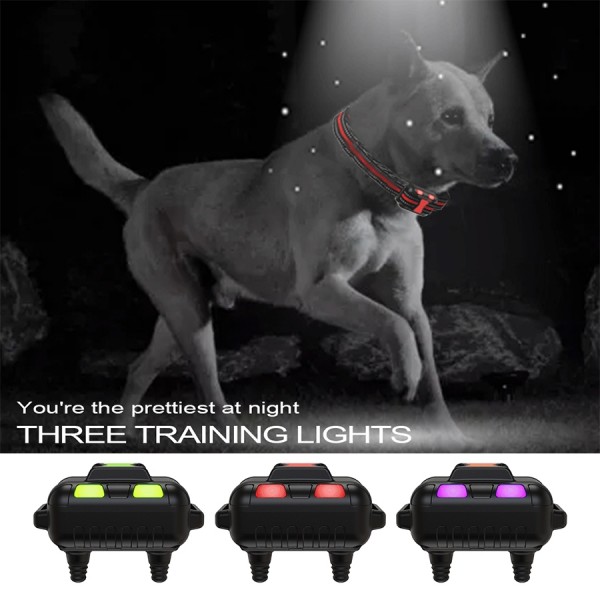 Smart Electronic Remote Control Dog Training Device Waterproof Pets Bark Stopper, Size: For-One-Dog(Red)