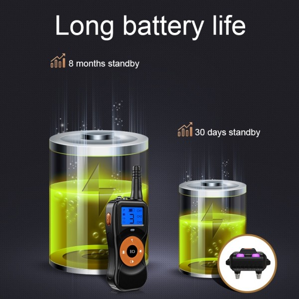 Smart Electronic Remote Control Dog Training Device Waterproof Pets Bark Stopper, Size: For-One-Dog(Red)