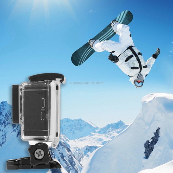 Sports Cam Full HD 1080P H.264 1.5 inch LCD WiFi Edition Sports Camera with 170-degree Wide-angle Lens, Support 30m Waterproof(Black)