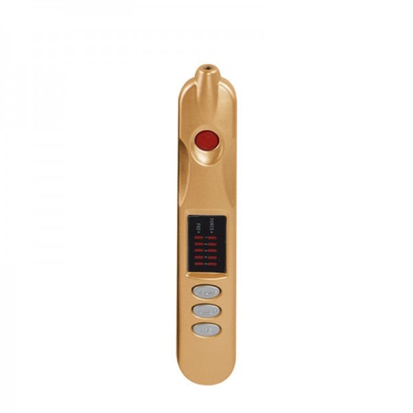 Spot Mole Pen Spot Removal Instrument Home Beauty Instrument, Spec: Charging Model EU Plug(Golden)