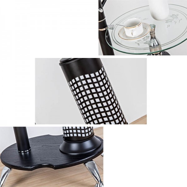 Storage Vertical Floor Lamp, Style:8012(White)