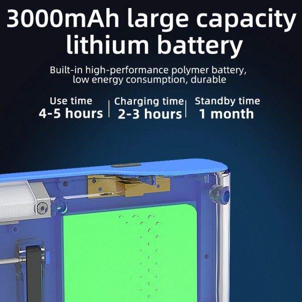 T23 7.9mm Three Lenses 7 inch Screen Industrial Endoscope, Spec:2m Tube