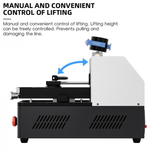 TBK 288H Frame Heating Screen Removal Machine for iPhone, Plug:US Plug