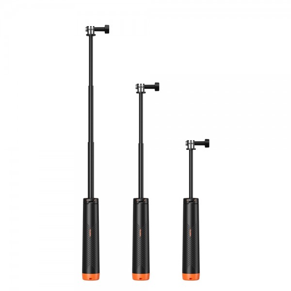 TELESIN 61cm Underwater Buoyancy Bar Retractable Selfie Stick Tripod For GoPro Insta360 DJI OSMO Action Camera