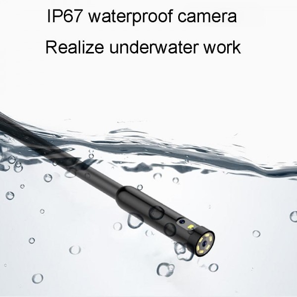 TESLONG MS450 4.5 Inch Large Screen Endoscope Auto Repair Tools, Model:8mm Dual Lens / 3m