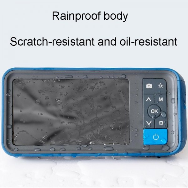 TESLONG MS450 4.5 Inch Large Screen Endoscope Auto Repair Tools, Model:8mm Dual Lens / 3m