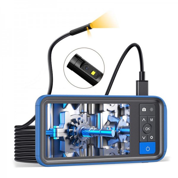 TESLONG MS450 4.5 Inch Large Screen Endoscope Auto Repair Tools, Model:8mm Dual Lens / 3m