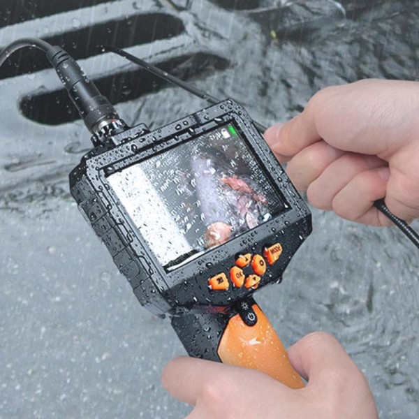 TESLONG NTS300 5 Inch Large Screen Industrial Endoscope Auto Repair Tools, Model:7.6mm Single Lens / 3m