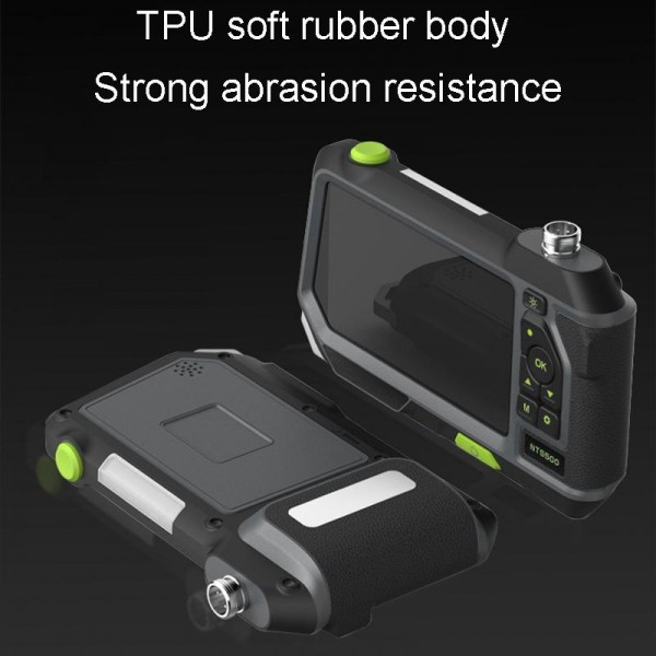 TESLONG NTS500 Industrial Pipeline Endoscope with 5 inch HD Screen, Model:7.6mm Single Lens / 1m