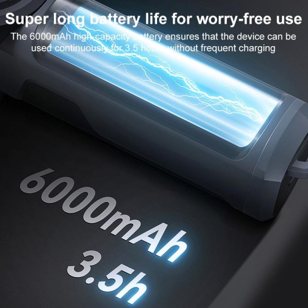 TESLONG TF600 6 Inch Screen 360 Degree Steering Industrial Endoscope 1.55m Length, Model:3.9mm Single Lens