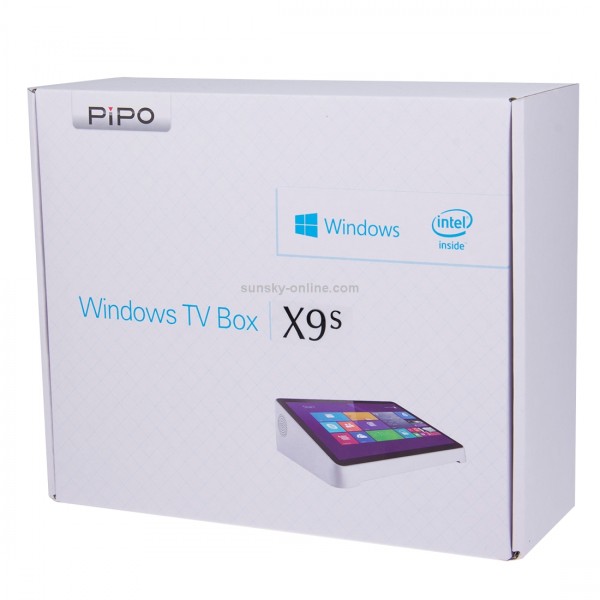 TV Box Style PiPo X9S Windows 10 Mini PC + 8.9 inch Tablet, Intel Celeron N4020 1.10GHz, RAM: 4GB, ROM: 64GB, Support WiFi / LAN / BT4.0 / HDMI