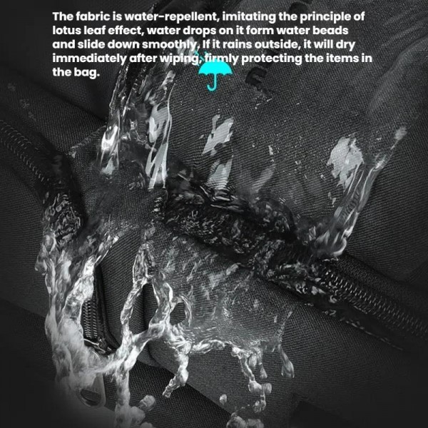 Tigernu  15.6-inch Standard Men Anti-Theft Laptop Backpack with USB Charging Port, Headphone Hole & Comfort Shoulder Straps for Travel, Work Commute(Black)