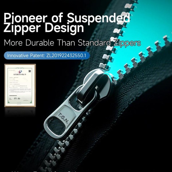 Tigernu Expandable Business Backpack 17-Inch Laptop Bag Wet/Dry Separation Pockets Black