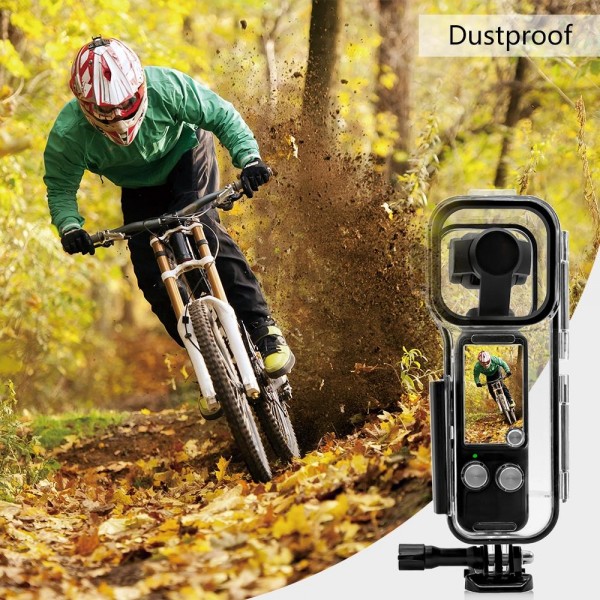 [US Warehouse] For DJI Osmo Pocket 3 PULUZ 45m Underwater Waterproof Housing Diving Case(Transparent)