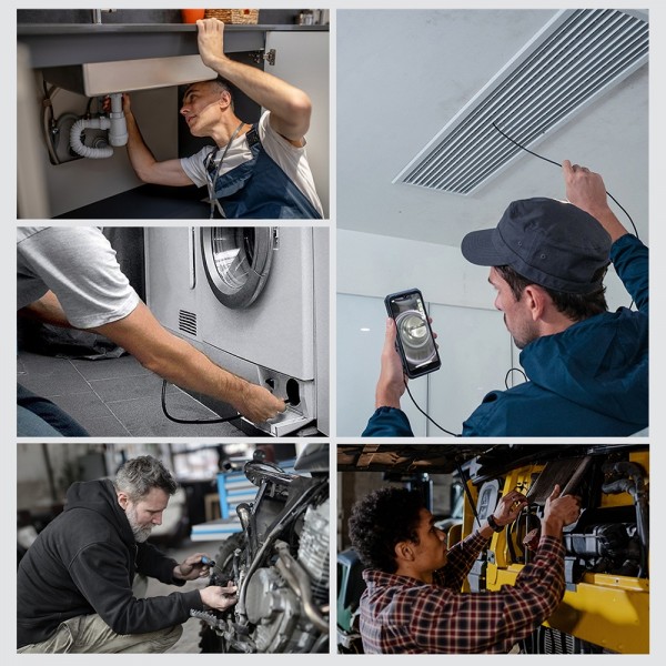 Ulefone Endoscope E2 IP67 Waterproof Digital Endoscope for Ulefone Armor 9 / 9E / Power Armor 13 / 16 Pro / 18T / Armor Pad(Black)