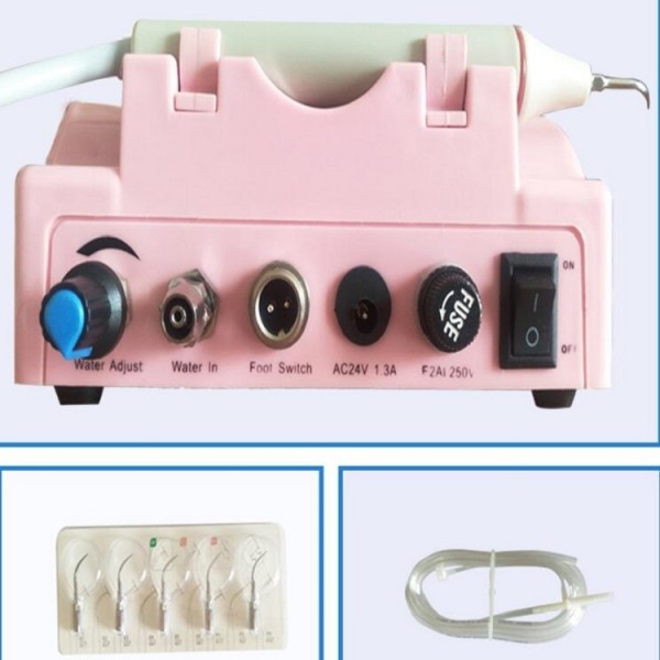 Ultrasonic Dental Washing Machine for Pet Dog Teeth Stone Remover, Plug Specifications:CN Plug(Pink)
