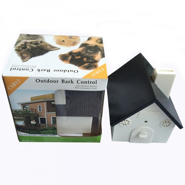 Ultrasonic Dog Barking Control Devices Dog Training Up to 50 Ft Range(Black)