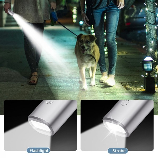 Ultrasonic Three-head Barking Stopper Dog Training Device with Flashing Light