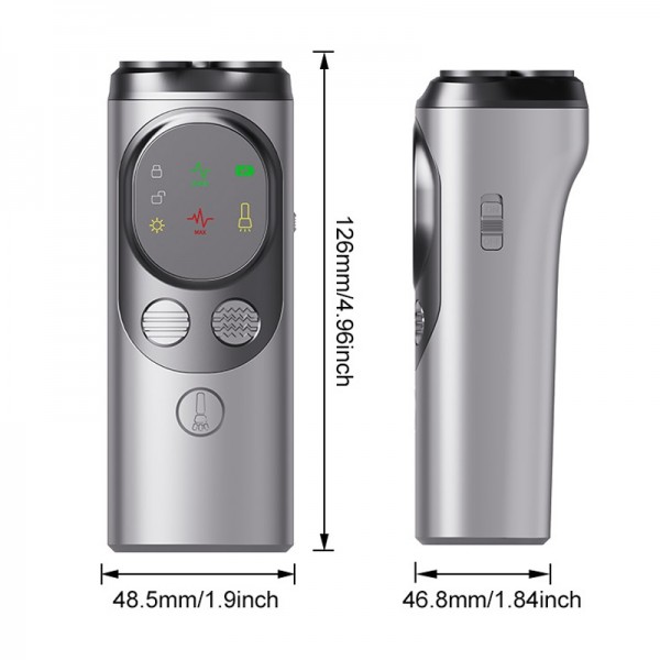 Ultrasonic Three-head Barking Stopper Dog Training Device with Flashing Light