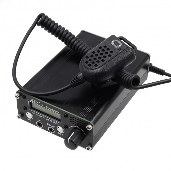 Usdr Usdx + V2 Plus 8 Band SDR Full Mode HF SSB QRP High Frequency Transceiver, Spec: EU Plug