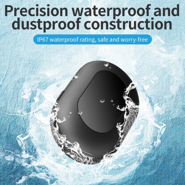 V41 Smart GPS Tracker IP67 Waterproof Pet Anti-loss Positioner, Version:2G Version(Black)