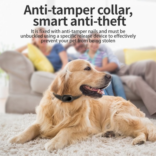 V41 Smart GPS Tracker IP67 Waterproof Pet Anti-loss Positioner, Version:2G Version(Black)