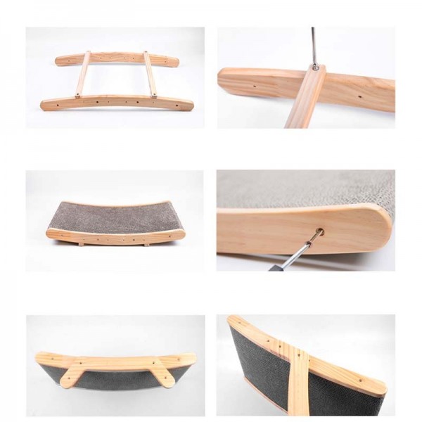 Vertical Corrugated Cat Scratch Board Grinding Claw Toy(Primary Color)