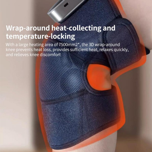 WG-HG-36001 Electric Heating Knee Massager Multi-function Massager, Specification:Single