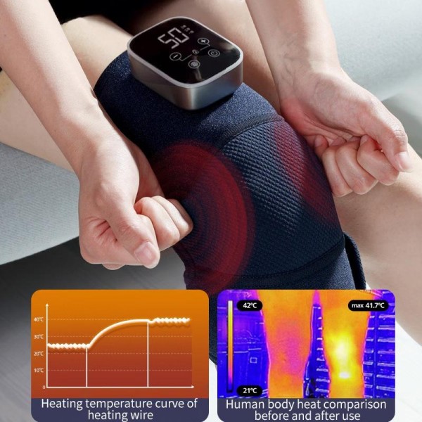 WG-HG-36001 Electric Heating Knee Massager Multi-function Massager, Specification:Single