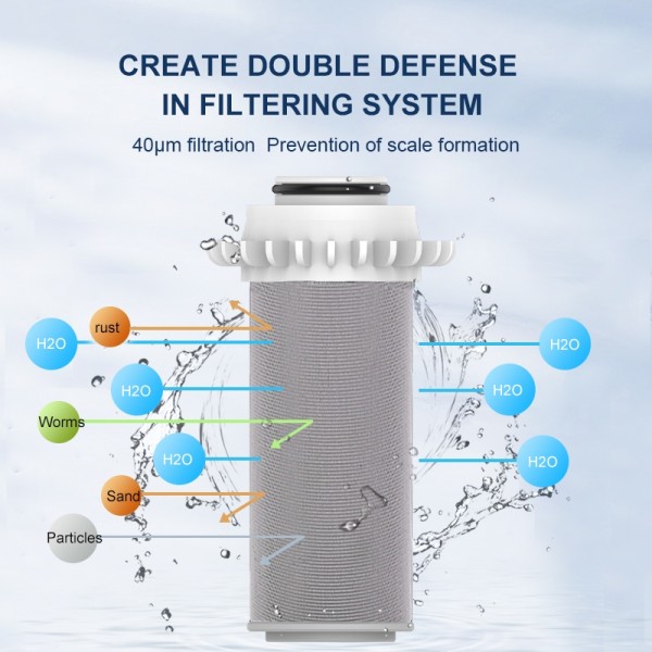 WHEELTON WHT-P003 Home Water Purifier Toilet Front Decomposition Limescale Filter